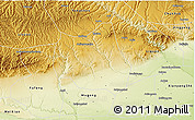 Physical 3D Map of Qian Xian