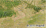 Satellite 3D Map of Qian Xian