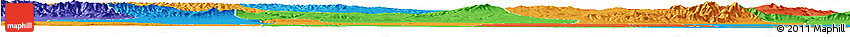 Political Horizon Map of Qian Xian