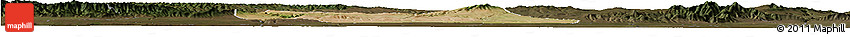 Satellite Horizon Map of Qian Xian, darken Satellite Horizon Map of Qian Xian, darken