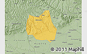 Savanna Style Map of Qian Xian