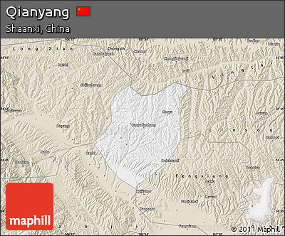 Classic Style Map of Qianyang