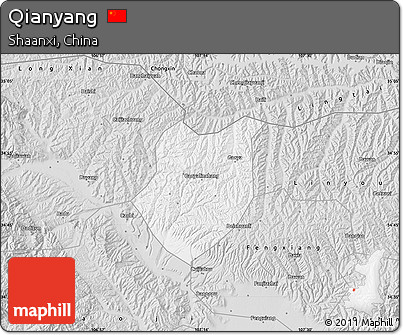 Silver Style Map of Qianyang