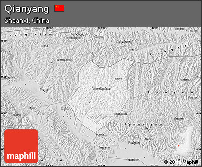 Silver Style Map of Qianyang