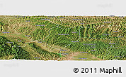 Satellite Panoramic Map of Qianyang