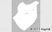 Gray Simple Map of Qianyang