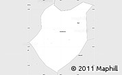 Silver Style Simple Map of Qianyang