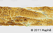 Physical Panoramic Map of Shanyang