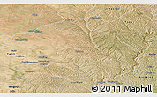 Satellite Panoramic Map of Shenmu