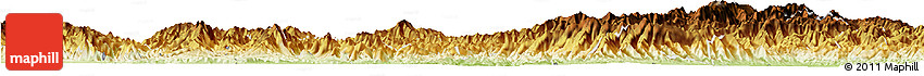 Physical Horizon Map of Shiqian