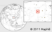 Blank Location Map of Suide