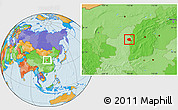Political Location Map of Suide