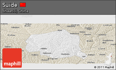 Classic Style Panoramic Map of Suide