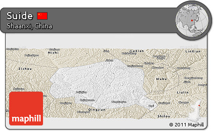 Classic Style Panoramic Map of Suide