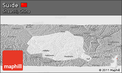 Gray Panoramic Map of Suide