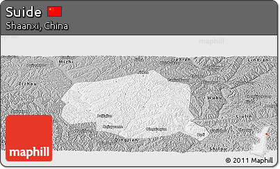 Gray Panoramic Map of Suide