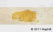Physical Panoramic Map of Suide, lighten