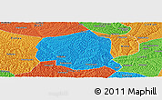 Political Panoramic Map of Suide