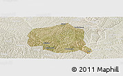 Satellite Panoramic Map of Suide, lighten