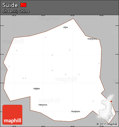 Gray Simple Map of Suide, cropped outside