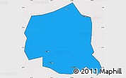 Political Simple Map of Suide, cropped outside