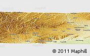 Physical Panoramic Map of Tongchuan Shiqu