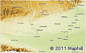 Physical 3D Map of Wugong