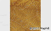 Physical Map of Wuqi
