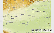 Physical Map of Xingping