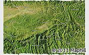 Satellite 3D Map of Xixiang