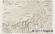 Shaded Relief 3D Map of Xixiang