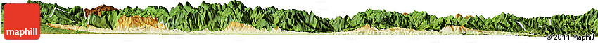 Physical Horizon Map of Xixiang, satellite outside