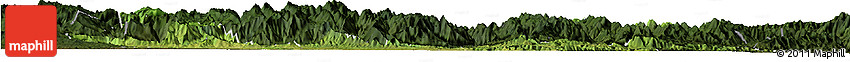 Satellite Horizon Map of Xixiang, darken
