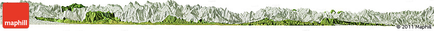 Satellite Horizon Map of Xixiang, lighten