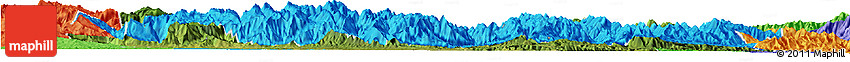 Satellite Horizon Map of Xixiang, political outside