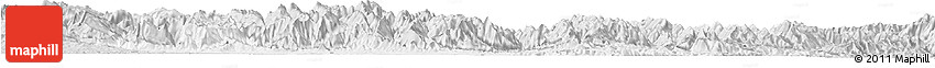 Silver Style Horizon Map of Xixiang