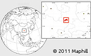 Blank Location Map of Xixiang