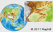 Physical Location Map of Xixiang