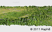 Satellite Panoramic Map of Xixiang