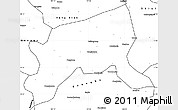 Blank Simple Map of Xixiang