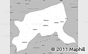 Gray Simple Map of Xixiang