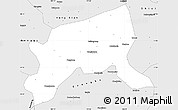 Silver Style Simple Map of Xixiang