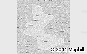 Silver Style Map of Yan An Shi
