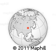 Outline Map of Yan An Shi