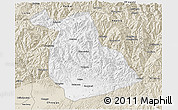 Classic Style 3D Map of Yang Xian