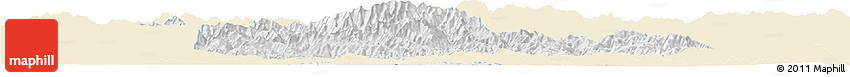 Classic Style Horizon Map of Yang Xian, single color outside Classic Style Horizon Map of Yang Xian, single color outside