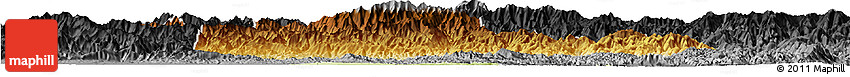 Physical Horizon Map of Yang Xian, darken, desaturated Physical Horizon Map of Yang Xian, darken, desaturated