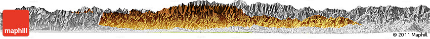 Physical Horizon Map of Yang Xian, lighten, desaturated Physical Horizon Map of Yang Xian, lighten, desaturated