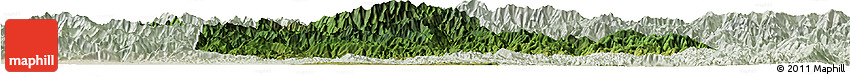 Satellite Horizon Map of Yang Xian, lighten Satellite Horizon Map of Yang Xian, lighten