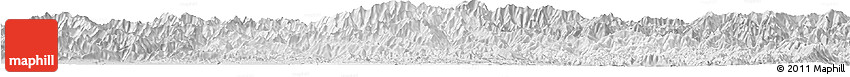 Silver Style Horizon Map of Yang Xian Silver Style Horizon Map of Yang Xian